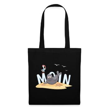 Moin Seal Seagull Beach - Tote Bag - black - Front
