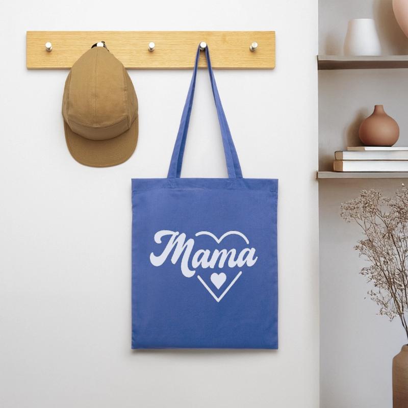 Mama Motiv | Muttertags- oder Geburtstagsgeschenk Stoffbeutel