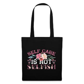 Self Care Is Not Selfish 5 - Tote Bag - black - Front