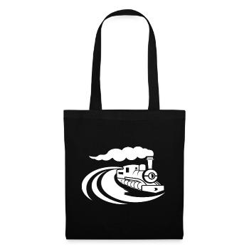 Locomotive - Sac en tissu - noir - Devant