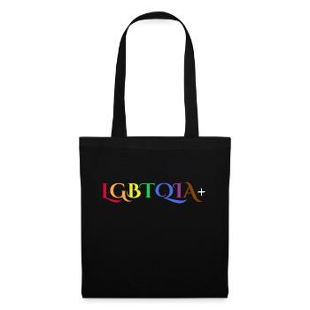 LGBTQIA+ - Stoffbeutel - Schwarz - Vorne