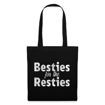 Besties For The Resties 3 - Stoffbeutel - Schwarz - Vorne
