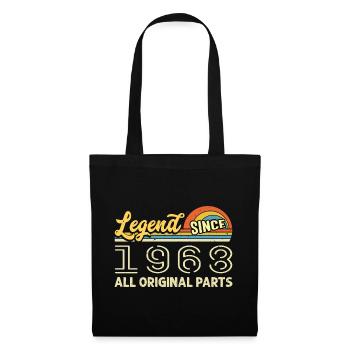 Légendaire depuis 1968 Anniversaire 1968 Né en 1968 - Sac en tissu - noir - Devant