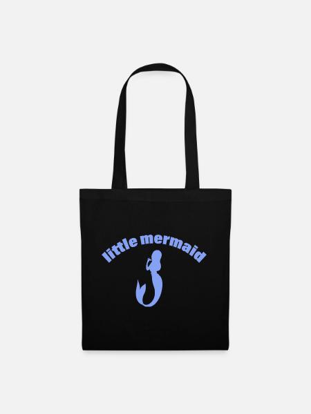 MERMAID - Stoffbeutel - Schwarz