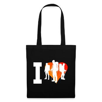 Grimpeurs Escalade Bloc Bloc Hommes - Sac en tissu - noir - Devant