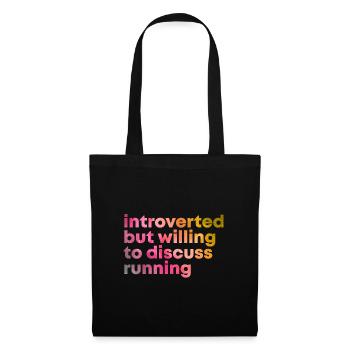 Runner - Tote Bag - black - Front