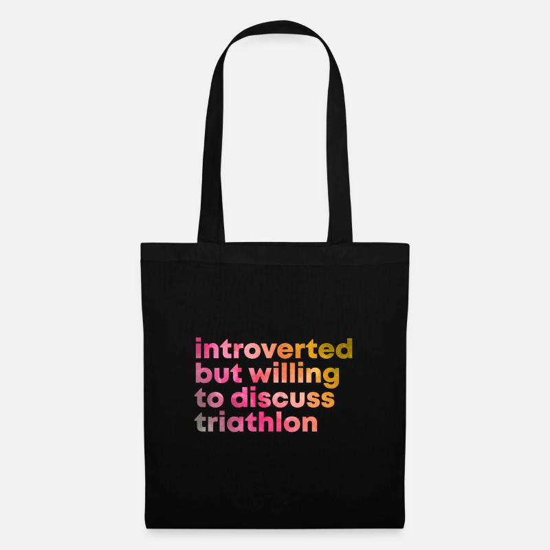 Triathlon - Stoffbeutel - Schwarz