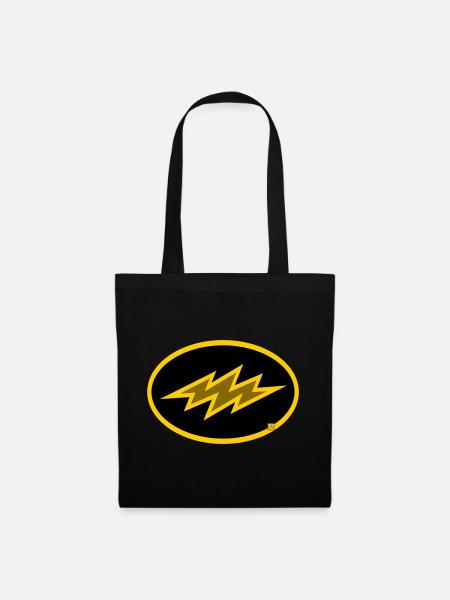 bolt - Tote Bag - black