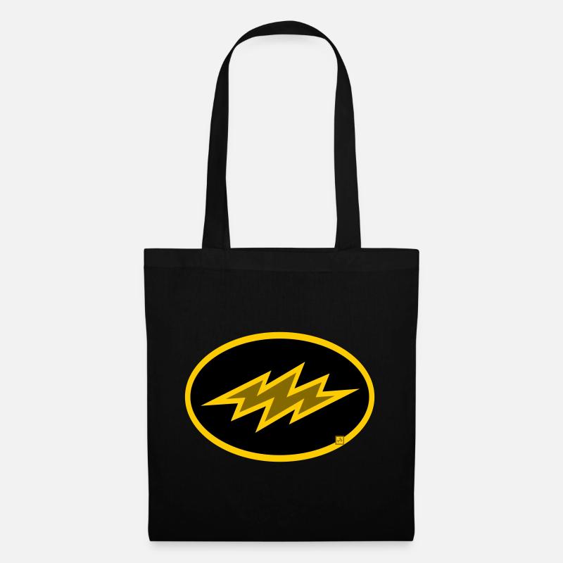 bolt - Tote Bag - black