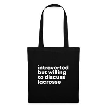 Lacrosse - Tote Bag - black - Front
