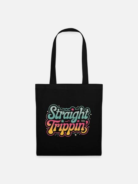Straight Trippin' 4 - Stoffbeutel - Schwarz