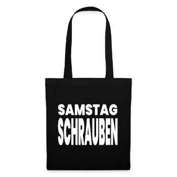 Autos - Stoffbeutel - Schwarz - Vorne