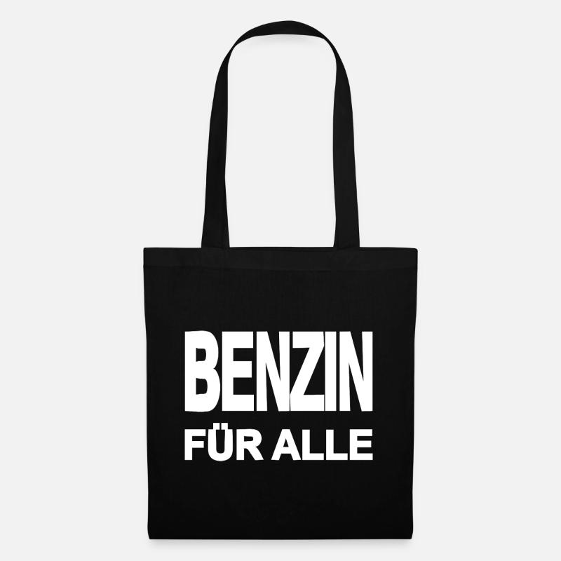 Benzin - Stoffbeutel - Schwarz