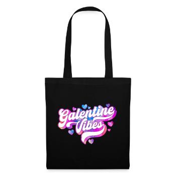 Galentine Vibes Cute Matching Girls Group Party  - Tote Bag - black - Front