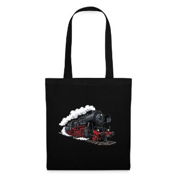 Steam locomotive 52 8154 - Tote Bag - black - Front
