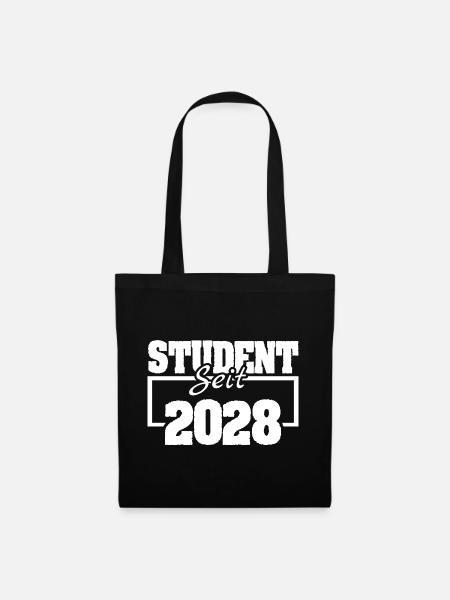 seit 2028 - Stoffbeutel - Schwarz
