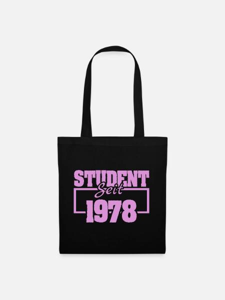 1978 1978 - Stoffbeutel - Schwarz