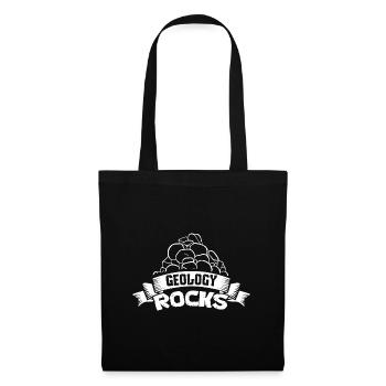 Geology Rocks! - Stoffbeutel - Schwarz - Vorne