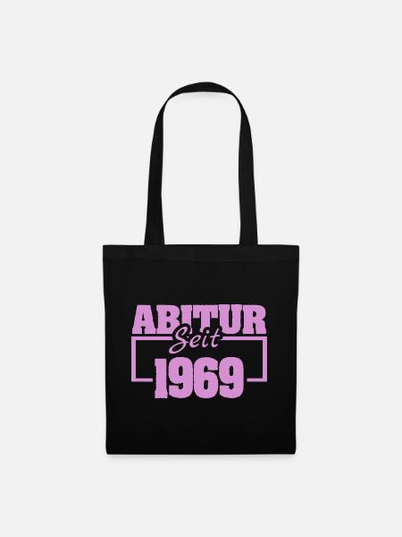 Abi 1969 - Stoffbeutel - Schwarz