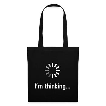I'm thinking Pc Computer Gamer Code - Tote Bag - black - Front