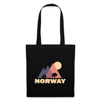 Norway - Tote Bag - black - Front