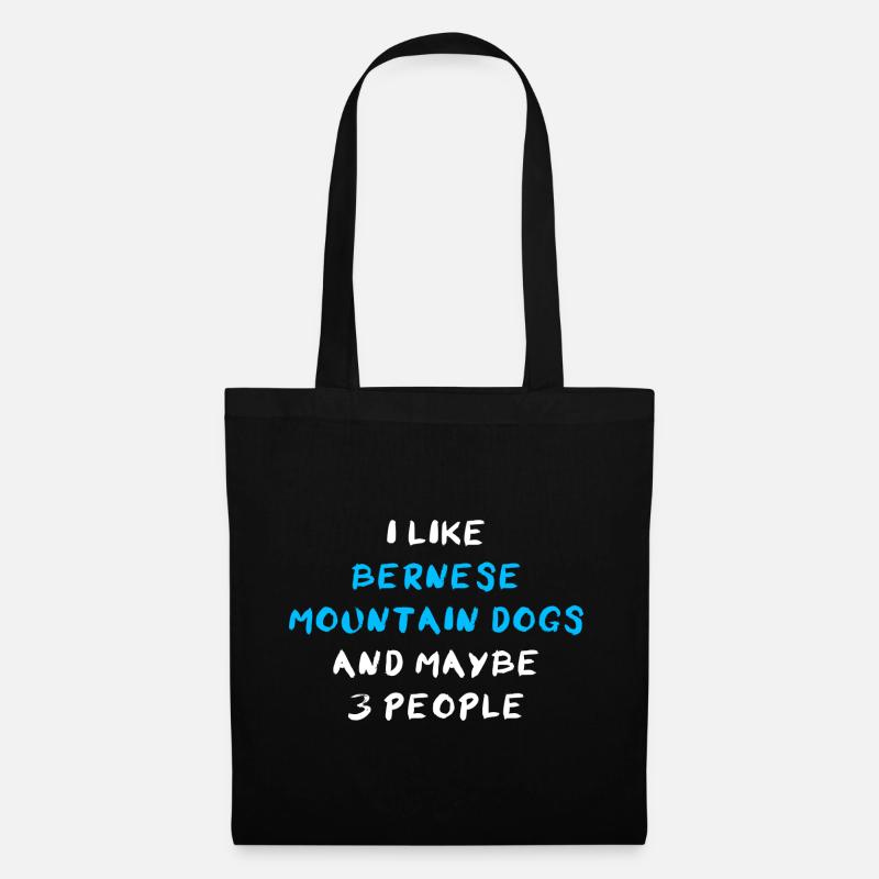 Bouvier bernois Bouvier bernois - Sac en tissu - noir
