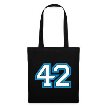 La réponse est un changement de couleur 42 - 2C - Sac en tissu - noir - Devant