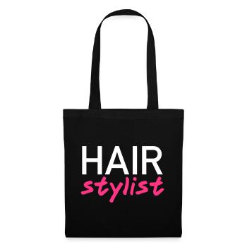 Hair stylist - Tote Bag - black - Front