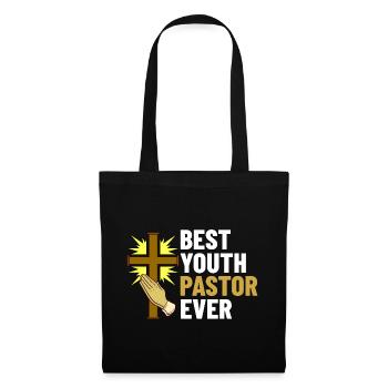 Youth Parish Church Pastor Christian - Tote Bag - black - Front