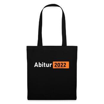 Abitur Covid - Stoffbeutel - Schwarz - Vorne