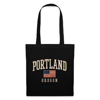 Portland Oregon USA - Tote Bag - black - Front