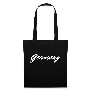 Germany - Stoffbeutel - Schwarz - Vorne