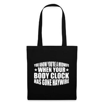 When Your Body Clock Has Gone Haywire 4 - Tote Bag - black - Front