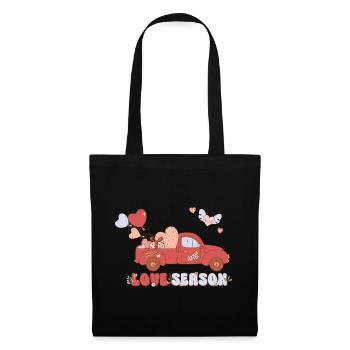 Camionnette Love Season - Sac en tissu - noir - Devant