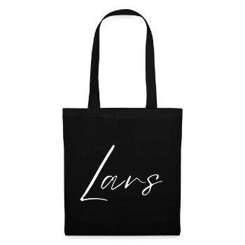 Lars Name T-Shirt Gift for Men - Tote Bag - black - Front