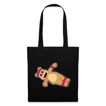 Entraînement abdominal Bear Culturisme - Sac en tissu - noir - Devant