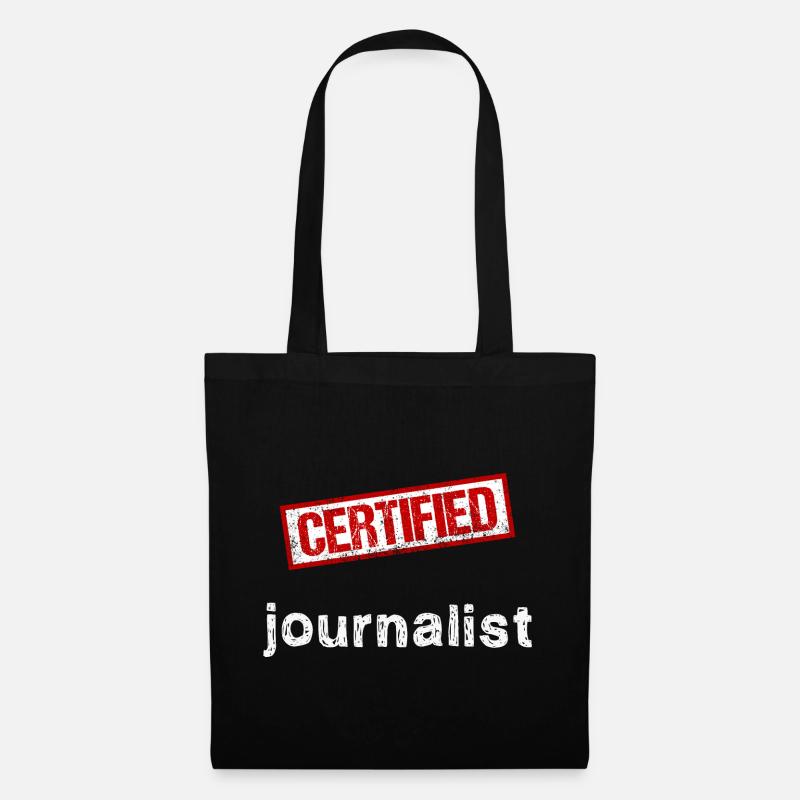 Journalist - Stoffbeutel - Schwarz