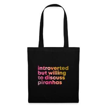 Piranha - Tote Bag - black - Front