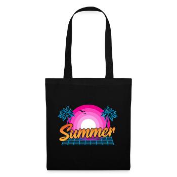 Beach Warm Weather 80s/90s Summer Sun - Tote Bag - black - Front
