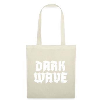 Conception du logo typographique Dark Wave - Sac en tissu - nature - Devant