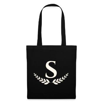 S - Stoffbeutel - Schwarz - Vorne