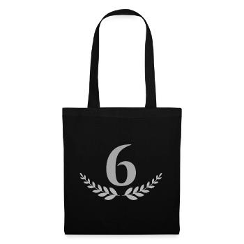 6 - Sac en tissu - noir - Devant