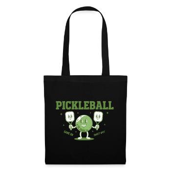 Pickleball Funny Player Game On Sweet Spot Love - Tote Bag - black - Front