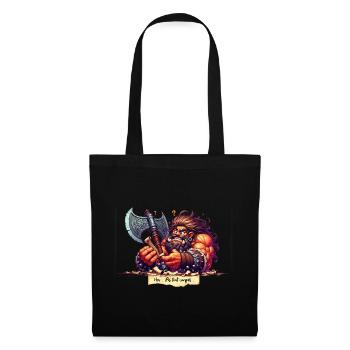 Barbare barbu et musclé Pas tout compris - Sac en tissu - noir - Devant