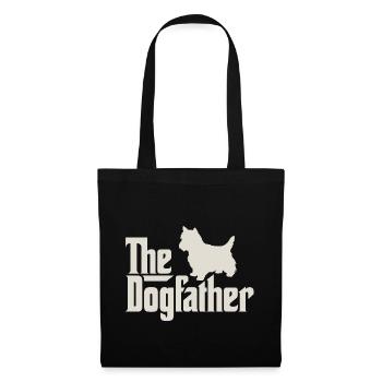Le Dogfather - West Highland White Terrier - Sac en tissu - noir - Devant