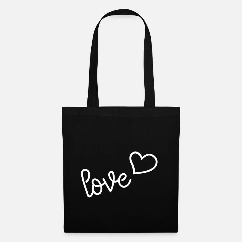 Love - Tote Bag - black