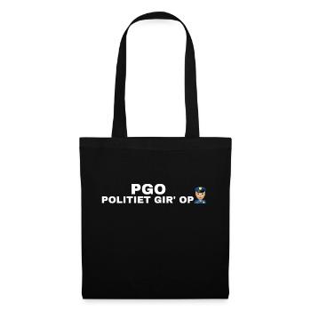 MARCHANDISE PGO - Sac en tissu - noir - Devant