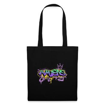 Amiens France City Graffiti Spray Sprayer - Tote Bag - black - Front