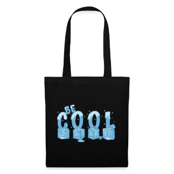 Soyez cool - Sac en tissu - noir - Devant