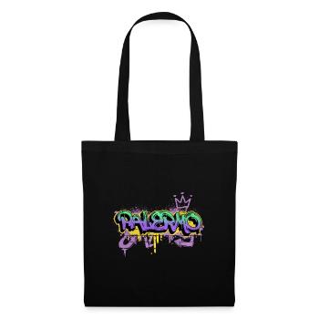 Palermo Italy City Graffiti Spray Sprayer - Tote Bag - black - Front